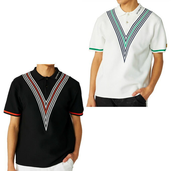 Shirts - ラウドマウス(LOUDMOUTH) ゴルフウェア ポロシャツ 半袖 メンズ デザインニットポロシャツ 866602 EC 【2026年春夏モデル】【ご自宅配送限定】‥