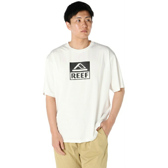 樂天商城 - リーフ(REEF) ラッシュガード 半袖 メンズ BOX LOGO RASH SS T ボックス ロゴ ラッシュ ELY261023-WHT