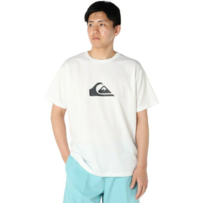 乐天商城 - クイックシルバー(QUIKSILVER) ラッシュガード 半袖 メンズ SSラッシュガード QLY261017-WHT 【国内正規品】