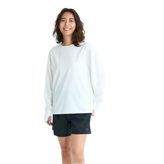 ロキシー ROXY ラッシュガード 長袖 レディース HAZE WIND ラッシュT＆ボードショーツ セット RLY261052-WHT 【国内…
