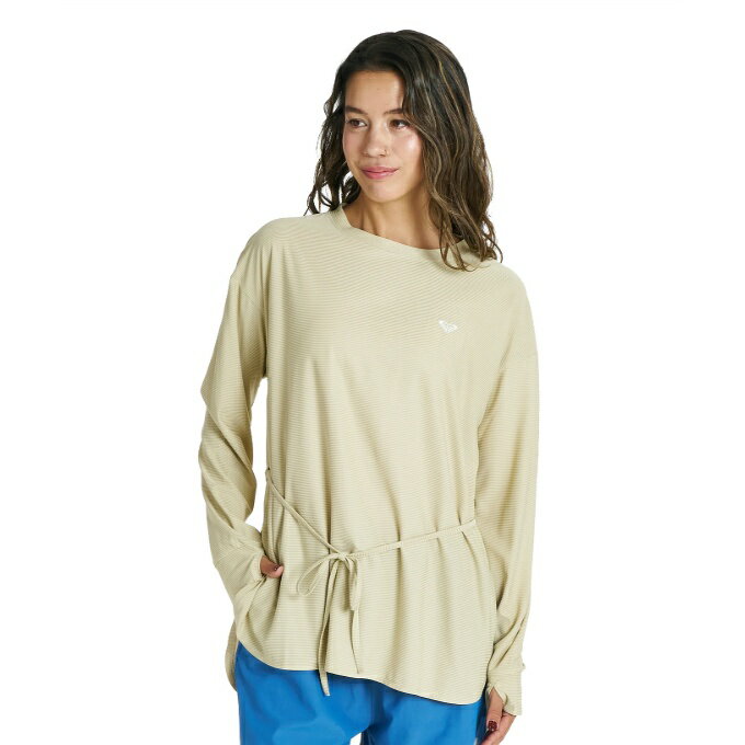 ロキシー ROXY ラッシュガード 長袖 レディース DRYWELL L/S TEE 長袖ラッシュガード RLY262015-LMG 