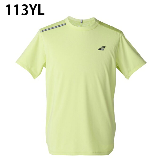 ヒマラヤ楽天市場店のバボラ Babolat テニスウェア バドミントンウェア ゲームシャツ メンズ PLAY SHORT SLEEVE SHIRT BUP6551 【国内正規品】｜アングル2