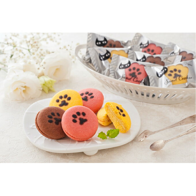 ヤバケイ 焼き菓子 イーペルの猫祭り サンドクッキー YJ-CB 【メーカー直送】【ご自宅配送限定】‥