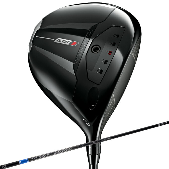タイトリスト(Titleist) ゴルフクラブ ドライバー メンズ GTS3 DRIVER Tensei 1K Blue 55 RIP シャフト GTS3 DR TENSEI-1K-BL【国内正規品】【2026年モデル】