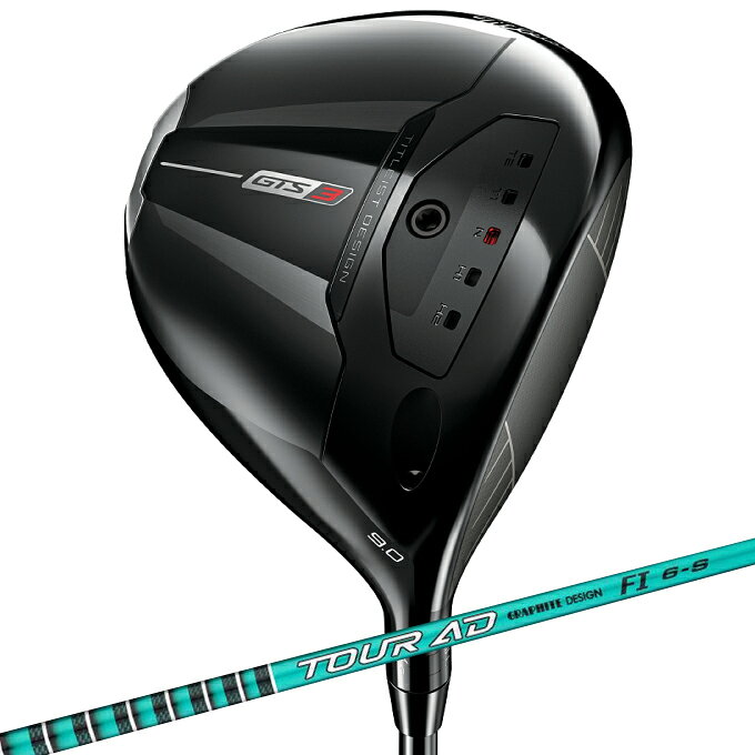 タイトリスト(Titleist) ゴルフクラブ ドライバー メンズ GTS3 DRIVER Tour AD FI 6 シャフト GTS3 DR TOUR-AD-FI【国内正規品】【2026年モデル】