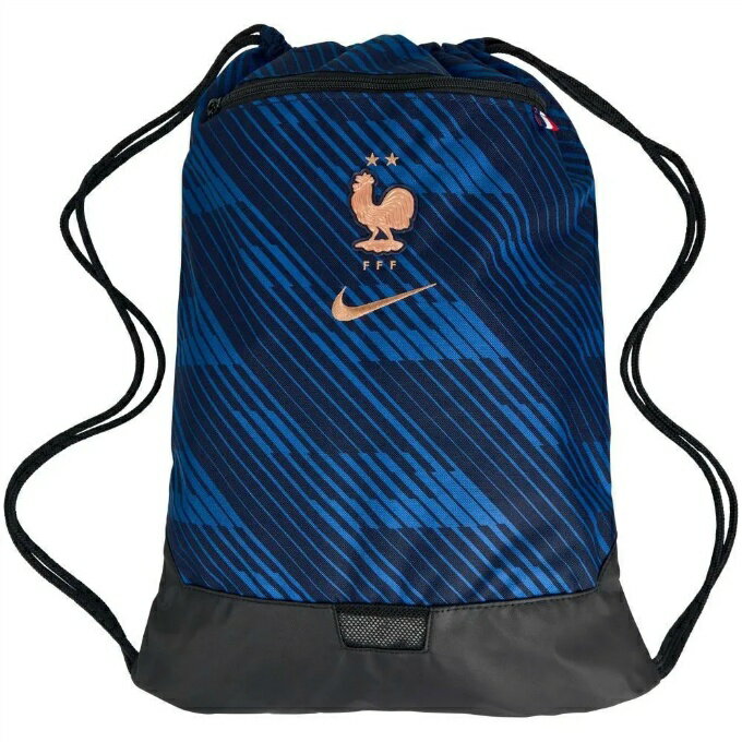 ナイキ(NIKE) ナップサック メンズ レディース FFF フランス代表 NK ACADEMY GMSK ジムサック AOP IQ6745-498