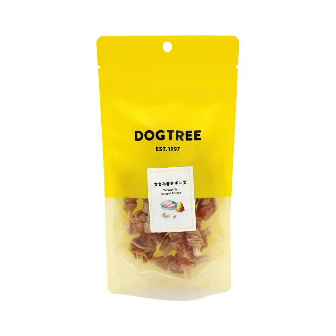 ドッグツリー DOGTREE ドッグフード ささみ巻きチーズ M15本 DOGTREE-0009 【ご自宅配送限定】‥