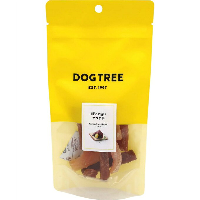 【10月4日20:00開始！ほとんど全品ポイントUP】ドッグツリー DOGTREE 犬用 硬くて旨い さつま芋 M70g DOGTREE-0024 【ご自宅配送限定】‥【返品不可】