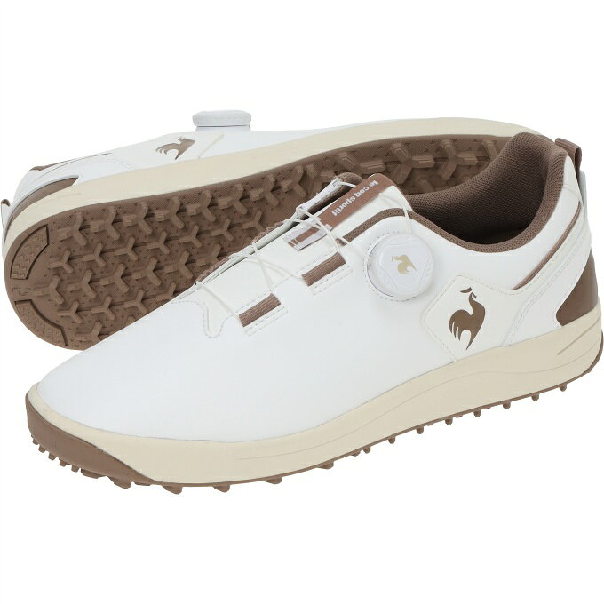 ルコックスポルティフ(le coq sportif) ゴルフシューズ スパイクレス レディース ブランテ スパイクレス ダイヤル BL…