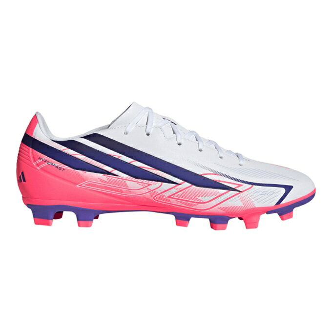 アディダス(adidas) サッカースパイク メンズ F50 HYPERFAST CLUB FG MG サッカースパイク 天然芝・土・人工芝用 KJ0990 ONJ26