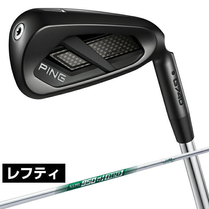 【10月4日20:00開始！ほとんど全品ポイントUP】ピン(PING) ゴルフクラブ 単品アイアン 左用 メンズ G740 アイアン N.S.PRO 950GH neo シャフト G740 タンピン NS950neo LH