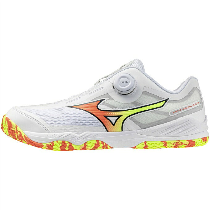 ミズノ(MIZUNO) 卓球シューズ メンズ レディース ウエーブメダル8 BOA 81GA269213