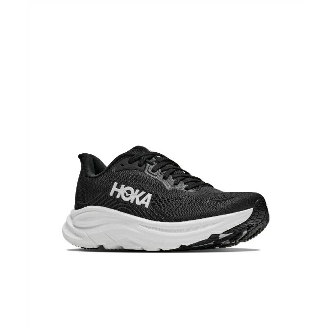 ホカ (HOKA) ランニングシューズ メンズ クリフトン 11 WD ワイド 黒 くろ ブラック 1177538-BWHT