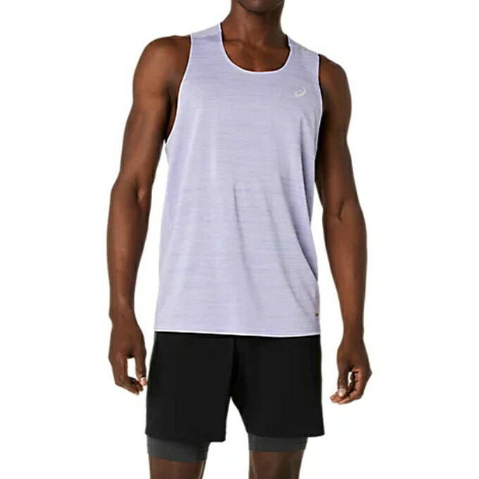 アシックス(asics) ランニングウェア Tシャツ ノースリーブ メンズ ROAD ランニングシングレット 2011D478-500