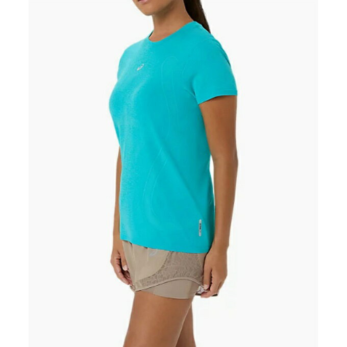 ヒマラヤ楽天市場店のアシックス(asics) ランニングウェア Tシャツ 半袖 レディース ROADランニングシームレス半袖シャツ 2012D292-402｜アングル3