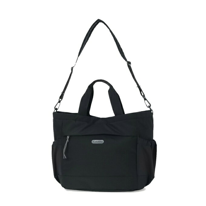 ■カラー：BK/010( Black ) ■サイズ/高さ/幅/奥行 (目安)：31cm×35cm×23cm ※製品によって仕上りサイズに多少の誤差がありますのでご了承下さいませ。 ■重量(g) (目安)：470g ■容量(L) (目安)：26L ■素材：CORDURA 300D Recycle(ポリエステル100%) ■特徴： ・容量26L（目安） ・コロンビア独自のはっ水（撥水）機能「オムニシールド」 ・CORDURA(R)リサイクルポリエステル素材 ・巾着式＋スナップボタン付き本体開口 ・本体内部フロント側ファスナー付きメッシュポケット ・本体内部フロント側スリーブポケット ・本体内部背面側スリーブポケット ・本体内部側面スリーブポケット ・幅広パッド付きショルダーストラップ ■機能： ・オムニシールド 素材そのものの風合いを残しながら、水を効果的にはじく機能。 ・エコフレンドリー 環境に配慮された素材を使用 ・PFAS不使用 PFAS(有機フッ素化合物)を含まない撥水加工製品。 検索ワード：バッグ かばん 鞄 ジムトート ジムバッグ TTBA