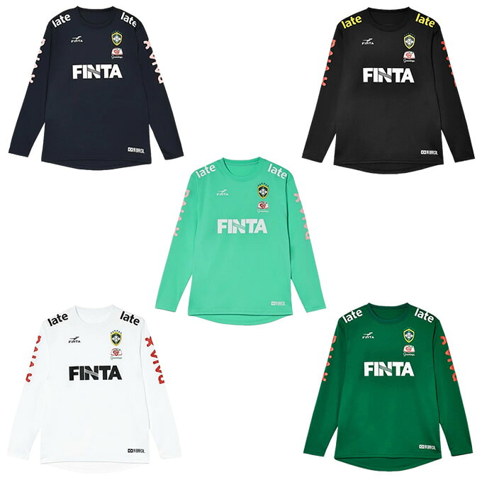 【10月9日1:59まで！ほとんど全品ポイントUP】フィンタ(FINTA) サッカーウェア プラクティスシャツ 長袖 メンズ GDZ 長袖 プラクティスシャツ FT4705