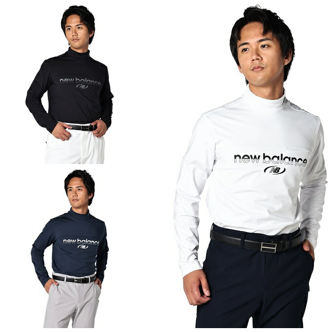 ニューバランス(new balance) ゴルフウェア ポロシャツ 長袖 メンズ マイクロ起毛フリースMN長袖SH 012-6267004 【2026年春夏モデル】