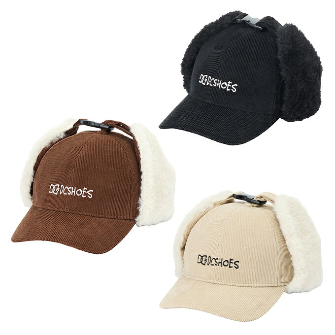 ディーシー DC ニット帽 メンズ レディース WR CORDUROY FLIGHT CAP DCP264235 【...