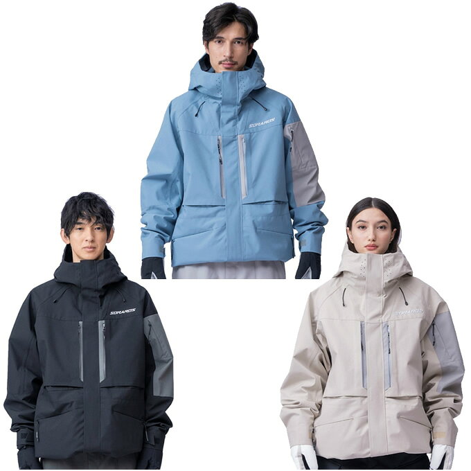 YKK止水ファスナーとクリティカルシームで防水性を高めたライニング付きジャケット。大きめポケットと立体設計により、雪上の実用性とストリート感のあるスタイルを両立します。 ■カラー：19ブラック、36スチールBL、83デザート ■サイズ：S、M、L ■着用感：レギュラーフィット ■素材：表地/ポリエステル100％　裏地/ポリエステル100％　手口スノーカフ部分/ポリエステル87％　ポリウレタン13％ ■原産国：ベトナム ■機能： ・高機能生地素材 Ventros Shield 耐水圧20,000mm 透湿20,000g/m2/24h ・YKK止水ファスナー ・パスケース ・フード調整 ・ベンチレーション ・カフゲーター ・スノーガード 検索ワード：スノボ スノボー
