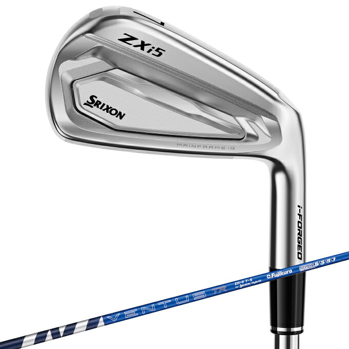 【10月4日20:00開始！ほとんど全品ポイントUP】スリクソン(SRIXON) ゴルフクラブ アイアンセット 6本組 メンズ ZXi5 アイアン シャフト VENTUS TR ZXi-2 for Iron ZXi5 2027 6I VENTUS-TR-ZXi2【国内正規品】【2027年モデル】