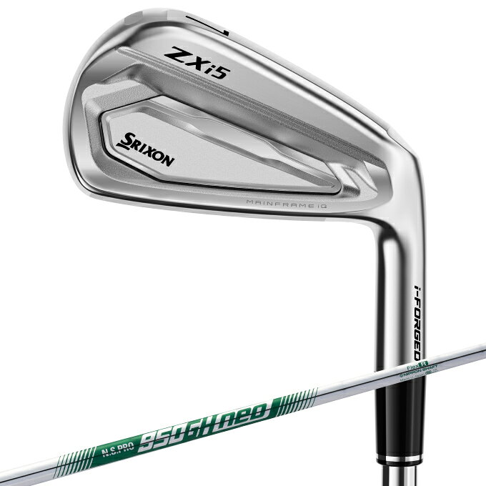 【10月4日20:00開始！ほとんど全品ポイントUP】スリクソン(SRIXON) ゴルフクラブ アイアンセット 6本組 メンズ ZXi5 アイアン シャフト N.S. PRO 950GH neo ZXi5 2027 6I NS950neo