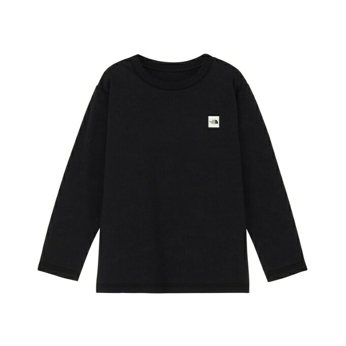 【10月9日1:59まで！ほとんど全品ポイントUP】ザ・ノース・フェイス THE NORTH FACE Tシャツ 長袖 ジュニア ロングスリーブスモールボックスロゴティー L/S Small Box Logo Tee NTJ32645-K 【国内正規品】