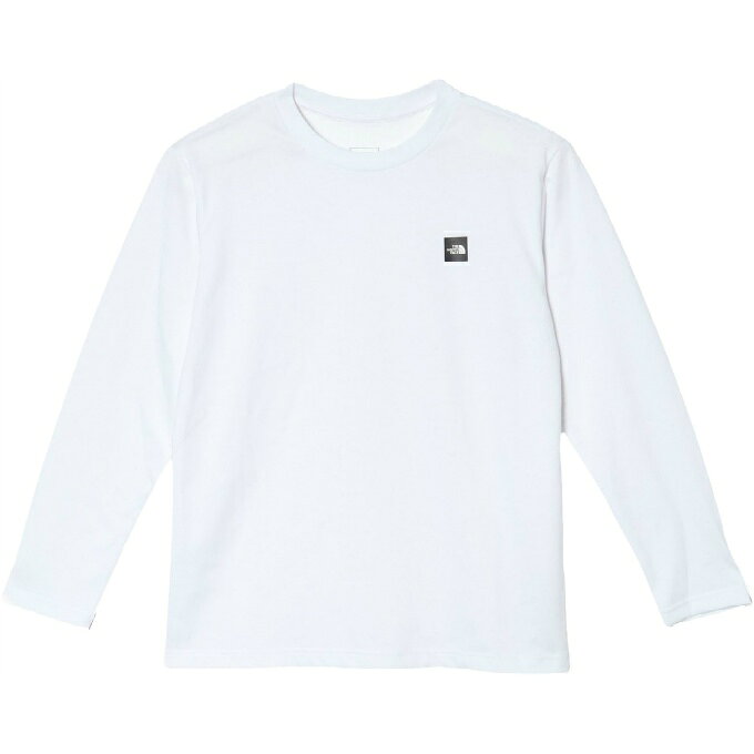 【10月9日1:59まで！ほとんど全品ポイントUP】ザ・ノース・フェイス(THE NORTH FACE) Tシャツ 長袖 ジュニア ロングスリーブスモールボックスロゴティー(キッズ) NTJ32645-W 【国内正規品】