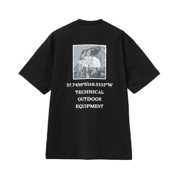 ザ・ノース・フェイス(THE NORTH FACE) Tシャツ 半袖 メンズ ショートスリーブハーフドームスクエアロゴティー NT82637-K 