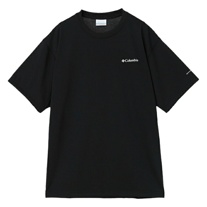 ■カラー：Bk BP Timb(010 Black Back Print Timber) ■サイズ(cm)： S ( 着丈/65.5、胸囲/102、肩幅/46.5、ゆき丈/44 ) M ( 着丈/68、胸囲/107、肩幅/48.5、ゆき丈/45.5 ) L ( 着丈/70.5、胸囲/112、肩幅/50.5、ゆき丈/47.5 ) XL ( 着丈/73、胸囲/117、肩幅/52.5、ゆき丈/49.5 ) ※製品によって仕上りサイズに多少の誤差がありますのでご了承下さいませ。 ■素材：ポリエステル天竺（ポリエステル100%) ■Fit Block：REGULAR ■特徴： ・登山やハイキング、フェス、キャンプなどアウトドアシーン全般に対応したポリエステル100%のグラフィックTシャツ ・吸湿速乾性に優れた「オムニウィック」が汗を素早く吸収し、ドライで快適な着心地 ・紫外線をブロックして肌を守るサンプロテクション機能も備え、日差しの強い日も安心 ・アウトドアフィールドを彩る、花や草からインスピレーションを受けたグラフィック ・ブランドと親和性の高い、Timber Wolf柄を取り入れたグラフィックもラインナップ ■テクノロジー： オムニウィック(OMNI-WICK) 汗を素早く吸収して乾かす。サラっとした着心地を提供する吸湿速乾機能。多くの複数繊維接点により、繊維間に毛細血管現象が発生。優れた吸水効果と蒸発散効果を発揮します。 オムニシェイド UPF50(OMNI-SHADE UPF50) 降り注ぐ紫外線をカット。肌を守るサンプロテクション機能。 ■原産国：中国 検索ワード：アウトドアウェア トレッキングウェア 半そで ショートスリーブ レジャー お出かけ 旅行 キャンプ シンプル 人気 おしゃれ プレゼント 黒 くろ ブラック