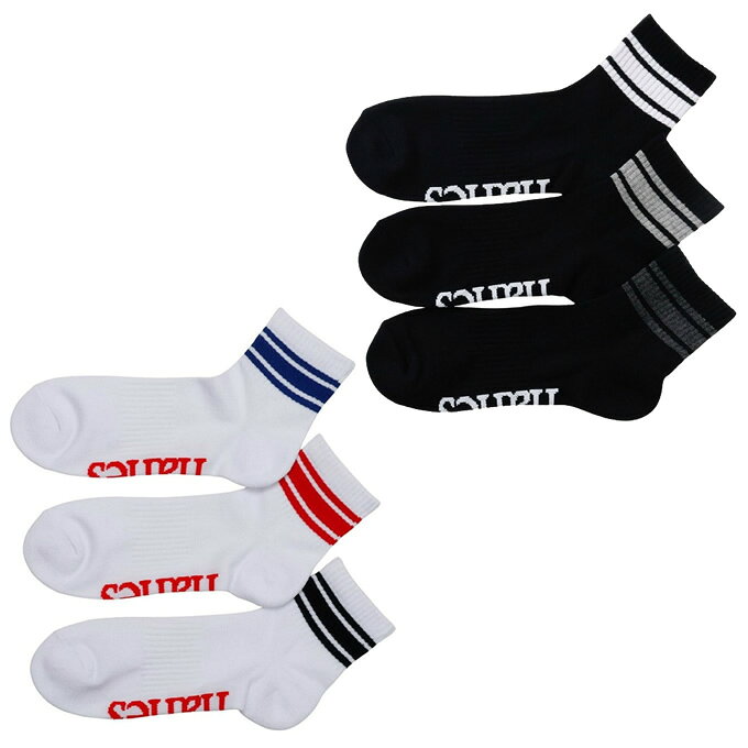 ヘインズ(Hanes) ゴルフ ソックス レディース 3足組 Hanes originals クォーターレングスソックス HMSCC201-S 【2026年秋冬モデル】