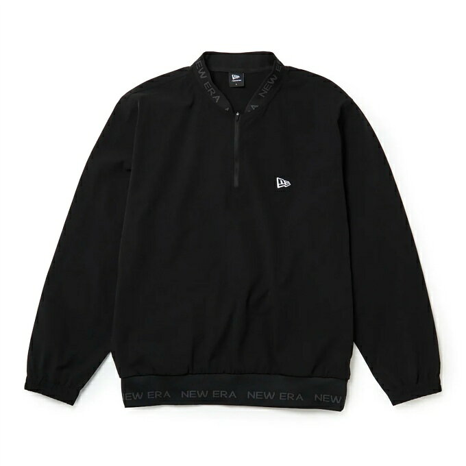 ニューエラ(NEW ERA) ゴルフウェア ブルゾン メンズ レディース ウィンドジャケット プルオーバー ブラック 15129425 【国内正規品】【2026年秋冬モデル】
