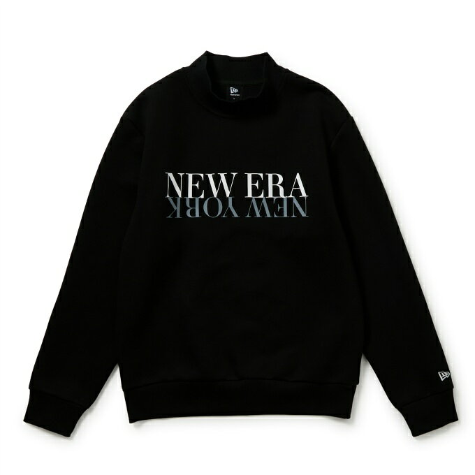 ニューエラ NEW ERA ゴルフウェア スウェット メンズ GF TECH SWEAT MOCK NECK NENY BLK 15129433 【国内正規品】【2026年秋冬モデル】