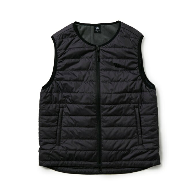 ニューエラ NEW ERA ゴルフウェア アウターベスト メンズ GF LT INSULATED VEST VERTICAL GRA 15129460 【国内正規品】【2026年秋冬モデル】