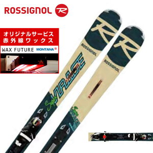 ロシニョール ROSSIGNOL スキー板 オールラウンド 2点セット メンズ SUPERVIRAGE VI VST KNT + SPX12 スキー板+ビンディングット 【wax】