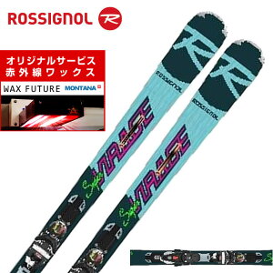 ロシニョール ROSSIGNOL スキー板 オールラウンド 2点セット メンズ SUPERVIRAGE V KNT + NX12GW スキー板+ビンディング 【wax】