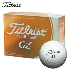 【エントリーでポイント最大15倍！】タイトリスト ゴルフボール 1ダース 12個入 グランゼ GRNZ TITLEIST