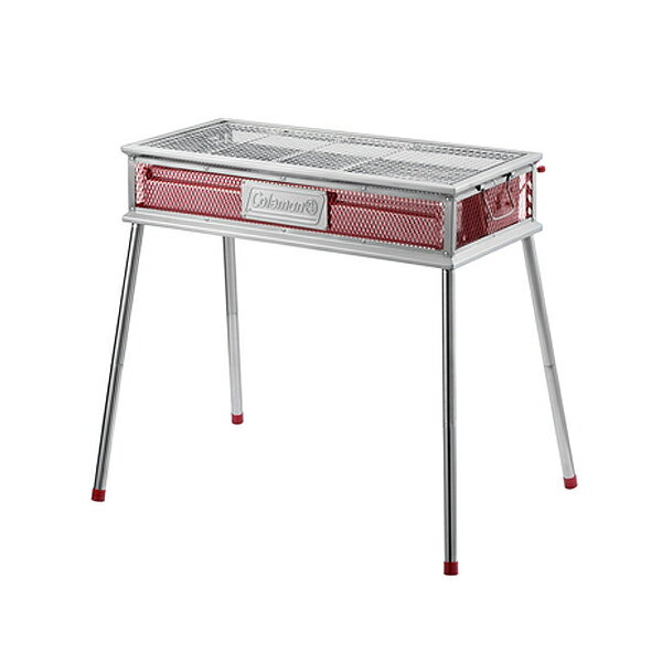 コールマン バーベキューコンロ セット クールスパイダープロ/L レッド + サイドテーブルデッキチェアST レッド 2個 2000010394 + 2000017005 Coleman通販格安セール情報 楽天 通販