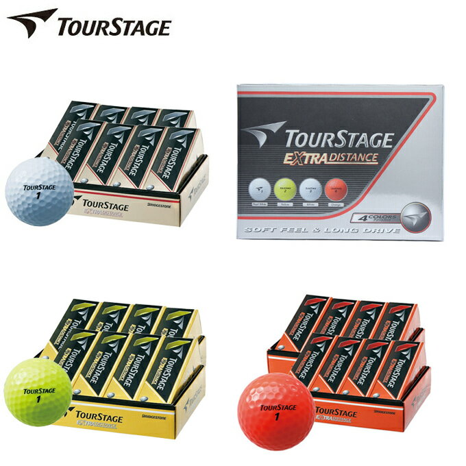 ツアーステージ ゴルフボール 3ダース 36個入 エクストラディスタンス EXTRA DISTANCE TOURSTAGE 公認球