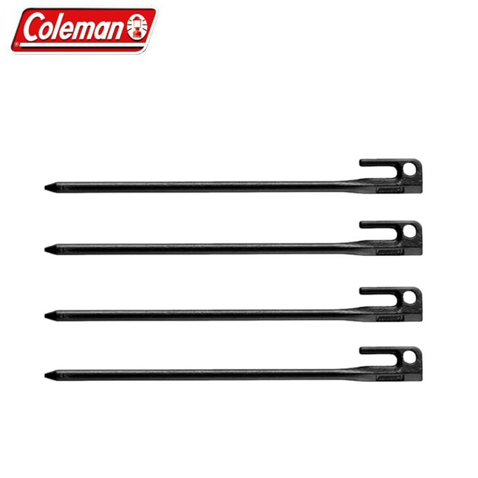【全品対象最大10%OFF!11/20 20:00〜11/27 1:59】コールマン ペグ 4本セット 30cm スチールソリッドペグ 2000017188 C...