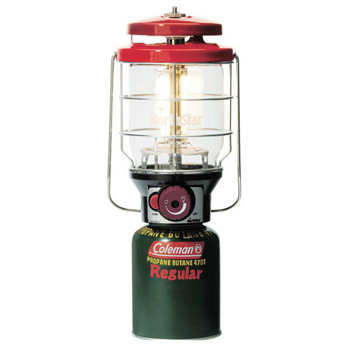 コールマン ガスランタン 2500ノーススターLPガスランタン レッド +純正LPガス燃料 2000015521+5103A470T Coleman通販格安セール情報 楽天 通販