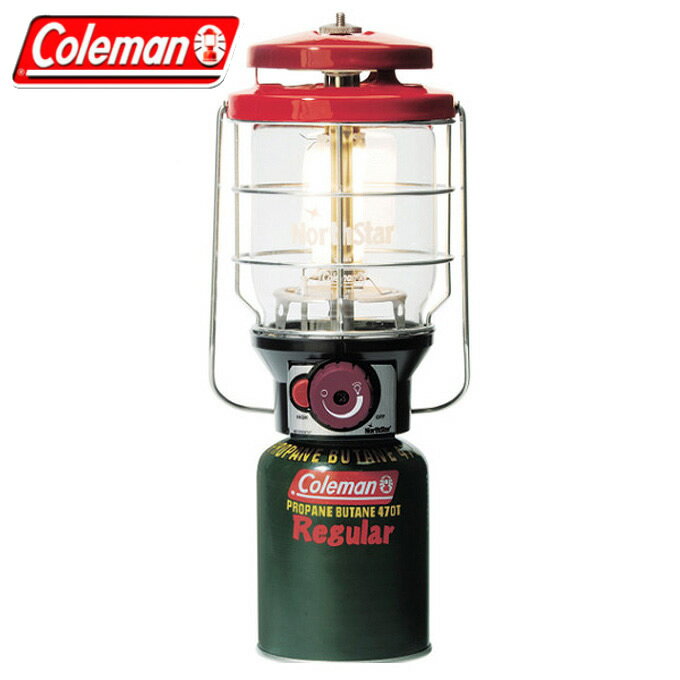 コールマン ガスランタン 2500ノーススターLPガスランタン レッド +ランタンスタンド【2点セット】 Coleman通販格安セール情報 楽天 通販