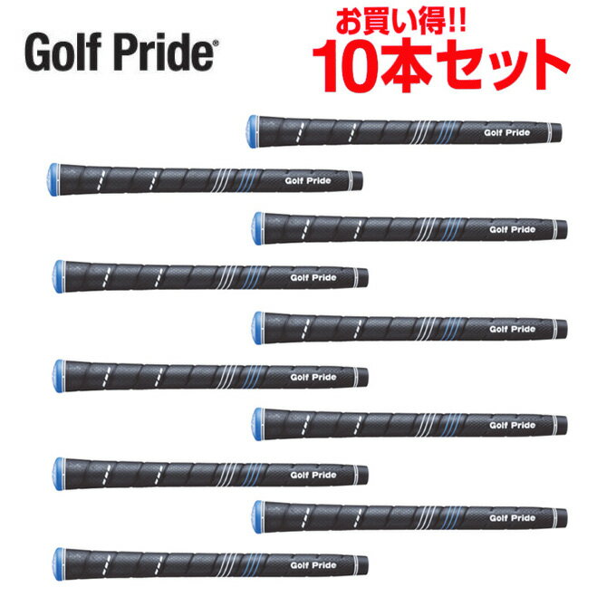 ゴルフプライド(Golf Pride) ゴルフ CP2 Wrap（クラブ用グリップ）【お買い得10点セット】 CCWS