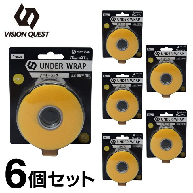 ビジョンクエスト VISION QUEST アンダーラップ 70MM VQ580201H07 6個セ ...