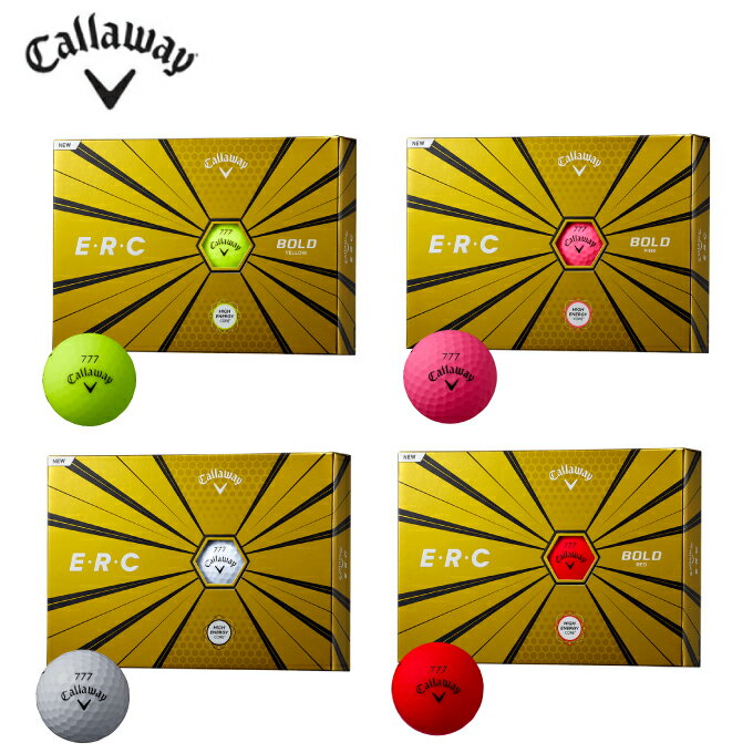 キャロウェイ ゴルフボール 1ダース 12個入 ERCボール ERC 2019 イーアールシー Callaway 公認球のサムネイル