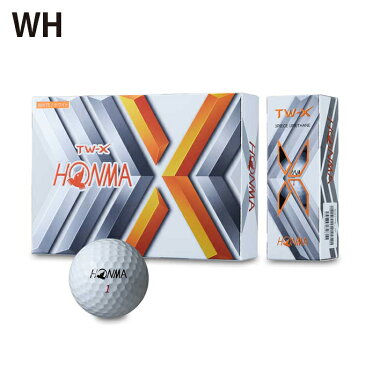 本間ゴルフ HONMA ゴルフボール 1ダース 12個入 TOURWORLD ツアーワールド TW-Xボール BTQ1908