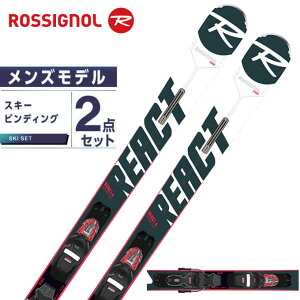 ロシニョール ROSSIGNOL スキー板 オールラウンド 2点セット メンズ REACT 4 SPORT CA +XPRESS11GW スキー板+ビンディング