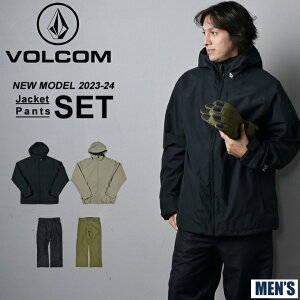 ボルコム VOLCOM スノーボードウェア 上下セット メンズ 2836 INS JACKET+5-POCKET PANT G0452408+G1352416