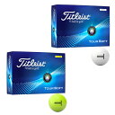 タイトリスト Titleist ゴルフボール 1ダース 12個入 ツアーソフト TOUR SOFT 2024