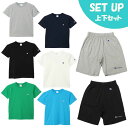 【全品対象最大10%OFFクーポン!7/13 10:00~7/15 23:59】チャンピオン Champion Tシャツ 上下セット ジュニア SHORT SLEEVE Tシャツ+SHORTS CK-Z301+CK-Z502